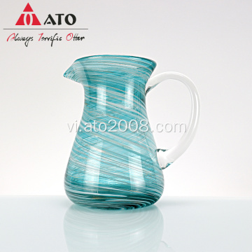 Ato Glass Pitcher Mexican Glass Margarita Juice Pitcher